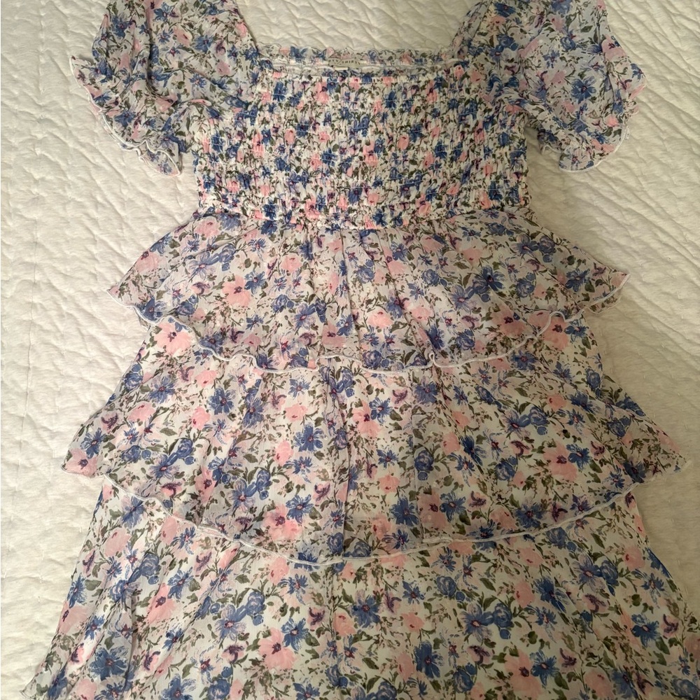 Floral Ruffle Dress